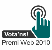 Vota'ns al Premi Web 2010